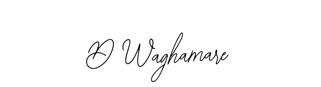 Also we have D Waghamare name is the best signature style. Create professional handwritten signature collection using Bearetta-2O07w autograph style. D Waghamare signature style 12 images and pictures png
