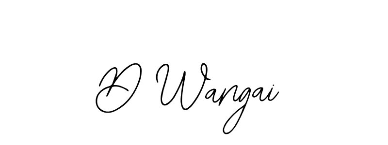 Bearetta-2O07w is a professional signature style that is perfect for those who want to add a touch of class to their signature. It is also a great choice for those who want to make their signature more unique. Get D Wangai name to fancy signature for free. D Wangai signature style 12 images and pictures png