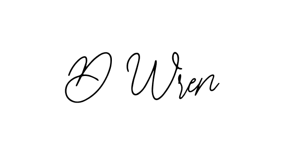 How to Draw D Wren signature style? Bearetta-2O07w is a latest design signature styles for name D Wren. D Wren signature style 12 images and pictures png