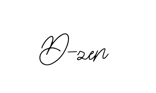 How to Draw D-zen signature style? Bearetta-2O07w is a latest design signature styles for name D-zen. D-zen signature style 12 images and pictures png