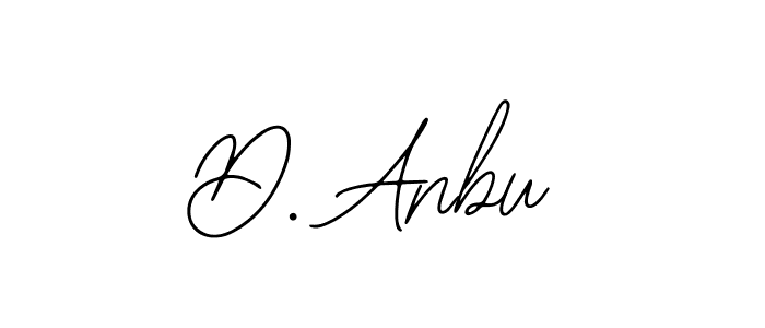 You should practise on your own different ways (Bearetta-2O07w) to write your name (D. Anbu) in signature. don't let someone else do it for you. D. Anbu signature style 12 images and pictures png