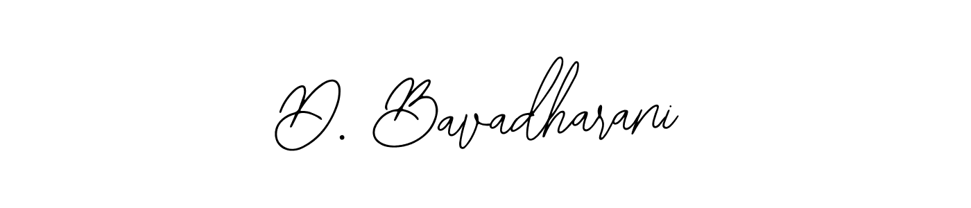 Make a beautiful signature design for name D. Bavadharani. Use this online signature maker to create a handwritten signature for free. D. Bavadharani signature style 12 images and pictures png