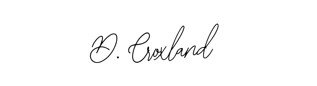 Make a beautiful signature design for name D. Croxland. Use this online signature maker to create a handwritten signature for free. D. Croxland signature style 12 images and pictures png