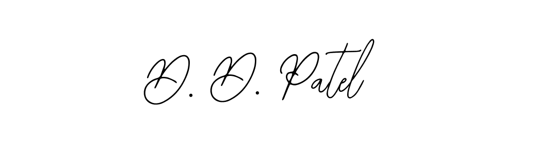 Make a beautiful signature design for name D. D. Patel. With this signature (Bearetta-2O07w) style, you can create a handwritten signature for free. D. D. Patel signature style 12 images and pictures png