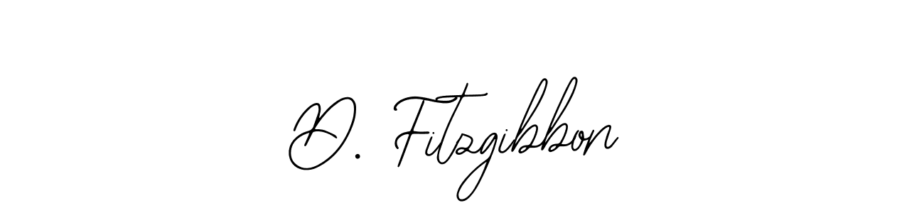 Use a signature maker to create a handwritten signature online. With this signature software, you can design (Bearetta-2O07w) your own signature for name D. Fitzgibbon. D. Fitzgibbon signature style 12 images and pictures png