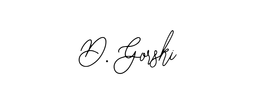 Make a short D. Gorski signature style. Manage your documents anywhere anytime using Bearetta-2O07w. Create and add eSignatures, submit forms, share and send files easily. D. Gorski signature style 12 images and pictures png