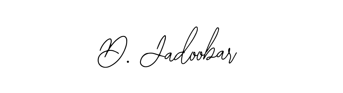 You should practise on your own different ways (Bearetta-2O07w) to write your name (D. Jadoobar) in signature. don't let someone else do it for you. D. Jadoobar signature style 12 images and pictures png