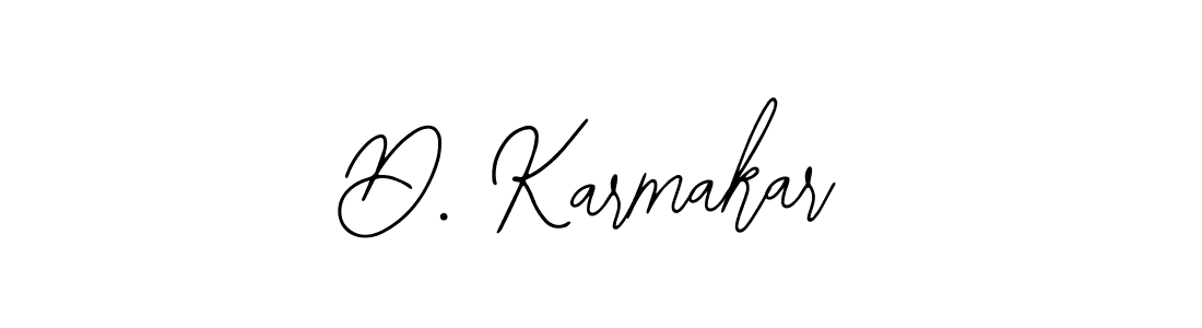 Design your own signature with our free online signature maker. With this signature software, you can create a handwritten (Bearetta-2O07w) signature for name D. Karmakar. D. Karmakar signature style 12 images and pictures png