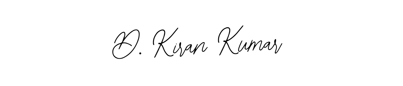 The best way (Bearetta-2O07w) to make a short signature is to pick only two or three words in your name. The name D. Kiran Kumar include a total of six letters. For converting this name. D. Kiran Kumar signature style 12 images and pictures png