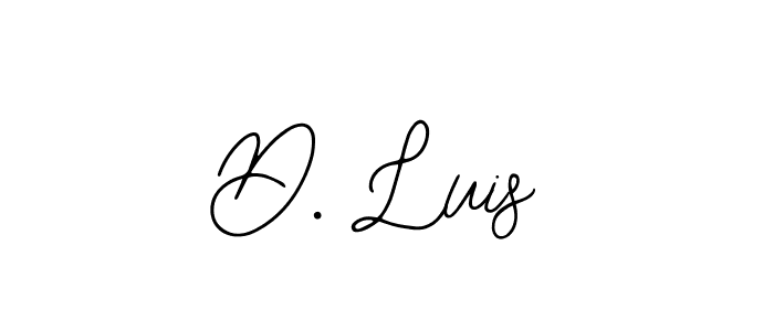 Best and Professional Signature Style for D. Luis. Bearetta-2O07w Best Signature Style Collection. D. Luis signature style 12 images and pictures png