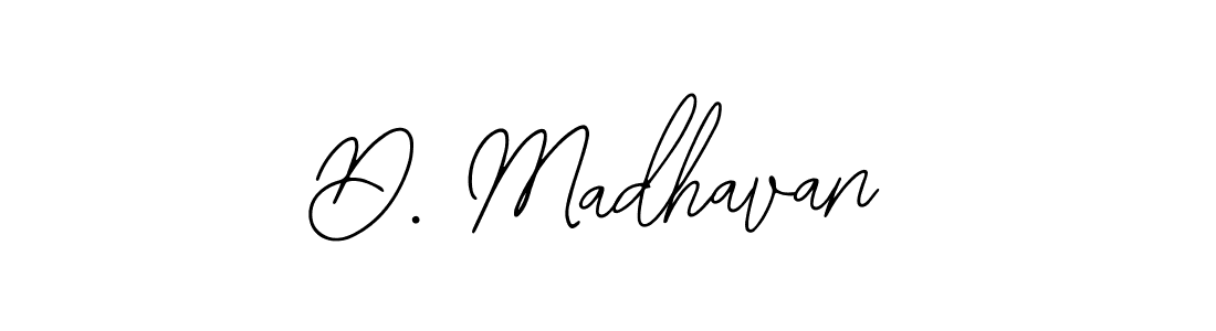 Also we have D. Madhavan name is the best signature style. Create professional handwritten signature collection using Bearetta-2O07w autograph style. D. Madhavan signature style 12 images and pictures png