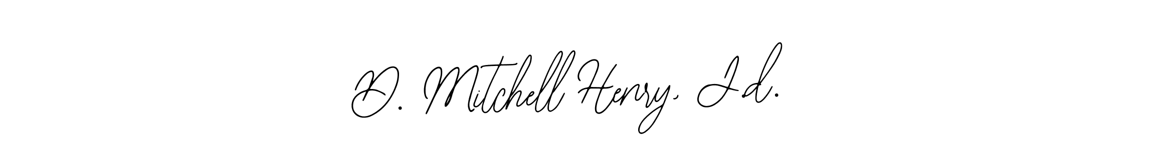 Create a beautiful signature design for name D. Mitchell Henry, J.d.. With this signature (Bearetta-2O07w) fonts, you can make a handwritten signature for free. D. Mitchell Henry, J.d. signature style 12 images and pictures png
