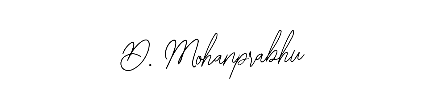 How to Draw D. Mohanprabhu signature style? Bearetta-2O07w is a latest design signature styles for name D. Mohanprabhu. D. Mohanprabhu signature style 12 images and pictures png