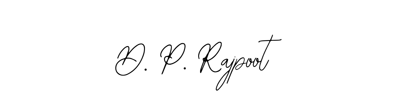 How to make D. P. Rajpoot signature? Bearetta-2O07w is a professional autograph style. Create handwritten signature for D. P. Rajpoot name. D. P. Rajpoot signature style 12 images and pictures png