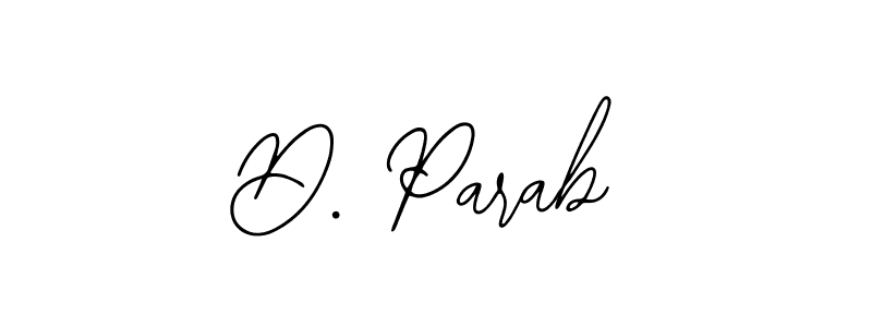 Use a signature maker to create a handwritten signature online. With this signature software, you can design (Bearetta-2O07w) your own signature for name D. Parab. D. Parab signature style 12 images and pictures png