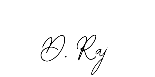 How to make D. Raj name signature. Use Bearetta-2O07w style for creating short signs online. This is the latest handwritten sign. D. Raj signature style 12 images and pictures png