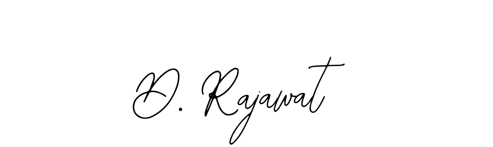 Design your own signature with our free online signature maker. With this signature software, you can create a handwritten (Bearetta-2O07w) signature for name D. Rajawat. D. Rajawat signature style 12 images and pictures png