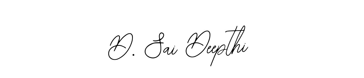 Make a beautiful signature design for name D. Sai Deepthi. With this signature (Bearetta-2O07w) style, you can create a handwritten signature for free. D. Sai Deepthi signature style 12 images and pictures png