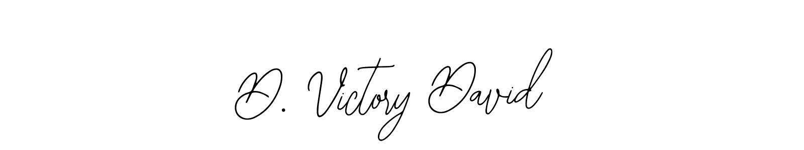 Also You can easily find your signature by using the search form. We will create D. Victory David name handwritten signature images for you free of cost using Bearetta-2O07w sign style. D. Victory David signature style 12 images and pictures png