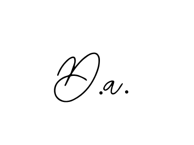 Also You can easily find your signature by using the search form. We will create D.a. name handwritten signature images for you free of cost using Bearetta-2O07w sign style. D.a. signature style 12 images and pictures png