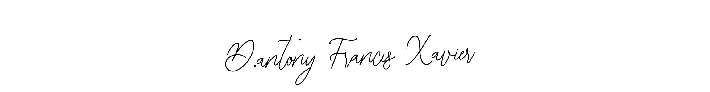 The best way (Bearetta-2O07w) to make a short signature is to pick only two or three words in your name. The name D.antony Francis Xavier include a total of six letters. For converting this name. D.antony Francis Xavier signature style 12 images and pictures png