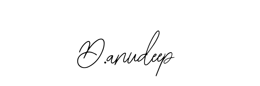 You should practise on your own different ways (Bearetta-2O07w) to write your name (D.anudeep) in signature. don't let someone else do it for you. D.anudeep signature style 12 images and pictures png