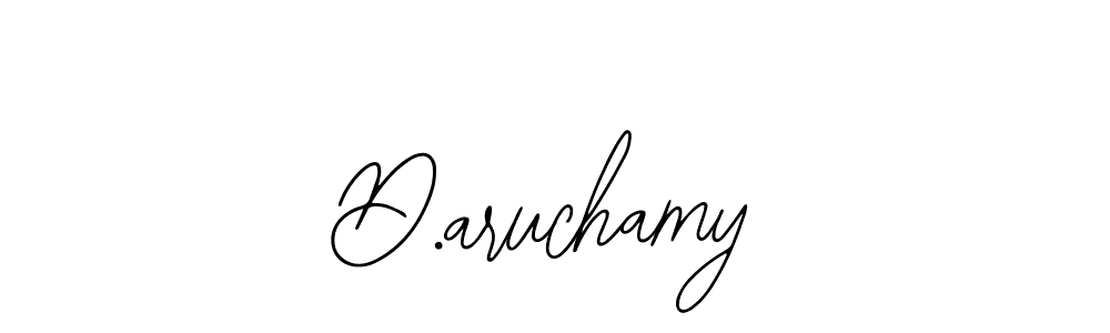 D.aruchamy stylish signature style. Best Handwritten Sign (Bearetta-2O07w) for my name. Handwritten Signature Collection Ideas for my name D.aruchamy. D.aruchamy signature style 12 images and pictures png