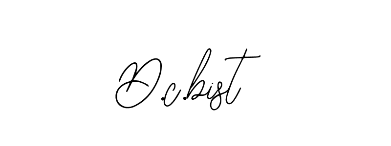 if you are searching for the best signature style for your name D.c.bist. so please give up your signature search. here we have designed multiple signature styles  using Bearetta-2O07w. D.c.bist signature style 12 images and pictures png