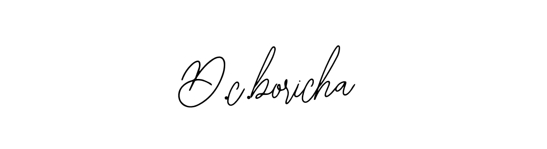 Once you've used our free online signature maker to create your best signature Bearetta-2O07w style, it's time to enjoy all of the benefits that D.c.boricha name signing documents. D.c.boricha signature style 12 images and pictures png