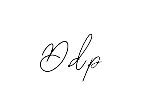 How to make D.d.p signature? Bearetta-2O07w is a professional autograph style. Create handwritten signature for D.d.p name. D.d.p signature style 12 images and pictures png