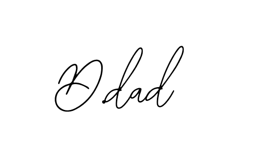 Make a beautiful signature design for name D.dad. Use this online signature maker to create a handwritten signature for free. D.dad signature style 12 images and pictures png