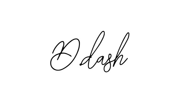 You should practise on your own different ways (Bearetta-2O07w) to write your name (D.dash) in signature. don't let someone else do it for you. D.dash signature style 12 images and pictures png