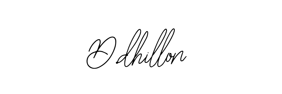 Create a beautiful signature design for name D.dhillon. With this signature (Bearetta-2O07w) fonts, you can make a handwritten signature for free. D.dhillon signature style 12 images and pictures png