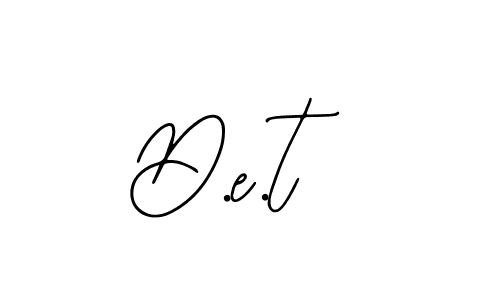 Also we have D.e.t name is the best signature style. Create professional handwritten signature collection using Bearetta-2O07w autograph style. D.e.t signature style 12 images and pictures png