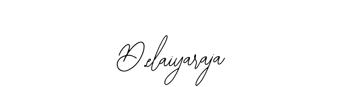 You should practise on your own different ways (Bearetta-2O07w) to write your name (D.elaiyaraja) in signature. don't let someone else do it for you. D.elaiyaraja signature style 12 images and pictures png