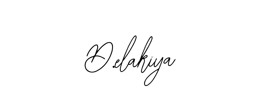 The best way (Bearetta-2O07w) to make a short signature is to pick only two or three words in your name. The name D.elakiya include a total of six letters. For converting this name. D.elakiya signature style 12 images and pictures png