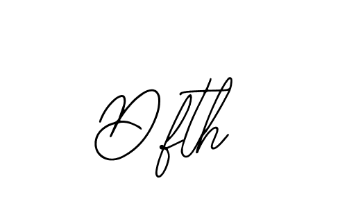 The best way (Bearetta-2O07w) to make a short signature is to pick only two or three words in your name. The name D.fth include a total of six letters. For converting this name. D.fth signature style 12 images and pictures png