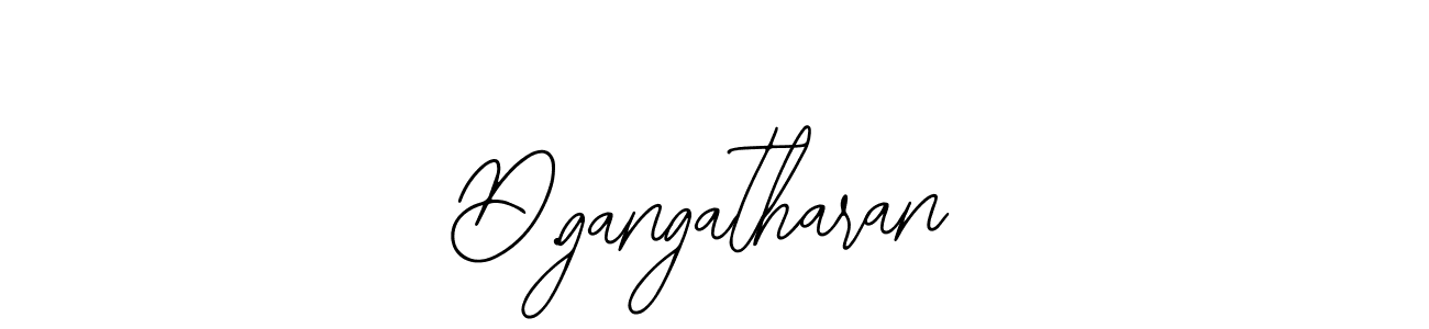 How to make D.gangatharan signature? Bearetta-2O07w is a professional autograph style. Create handwritten signature for D.gangatharan name. D.gangatharan signature style 12 images and pictures png