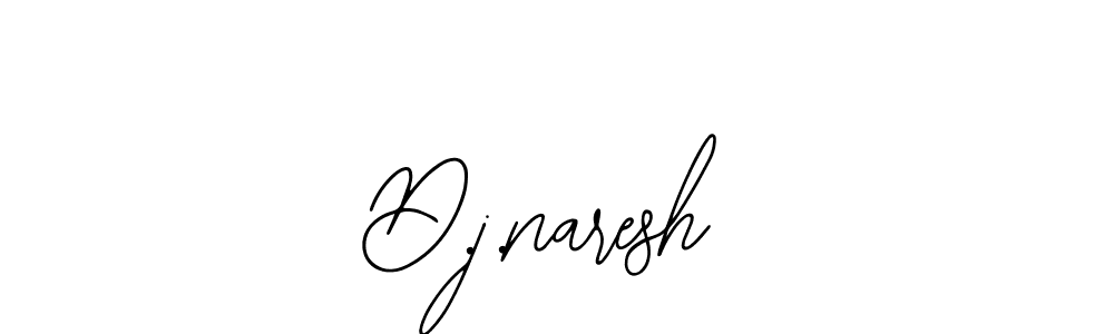 Also we have D.j.naresh name is the best signature style. Create professional handwritten signature collection using Bearetta-2O07w autograph style. D.j.naresh signature style 12 images and pictures png