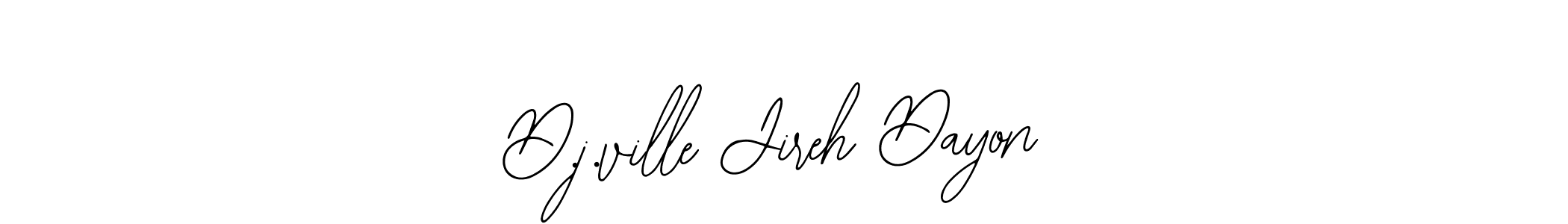 You can use this online signature creator to create a handwritten signature for the name D.j.ville Jireh Dayon. This is the best online autograph maker. D.j.ville Jireh Dayon signature style 12 images and pictures png