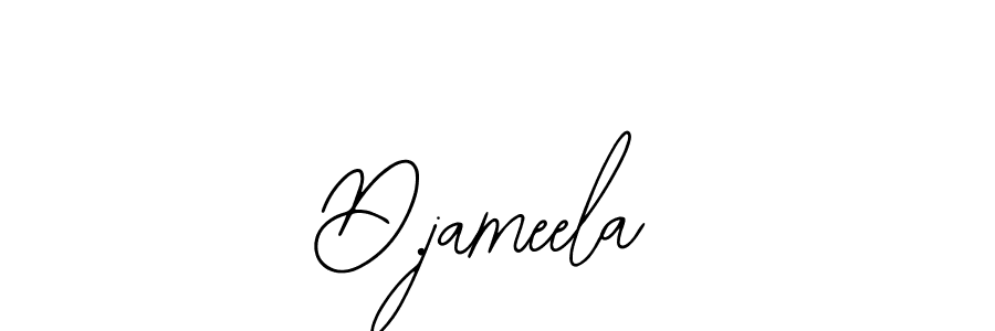 How to Draw D.jameela signature style? Bearetta-2O07w is a latest design signature styles for name D.jameela. D.jameela signature style 12 images and pictures png
