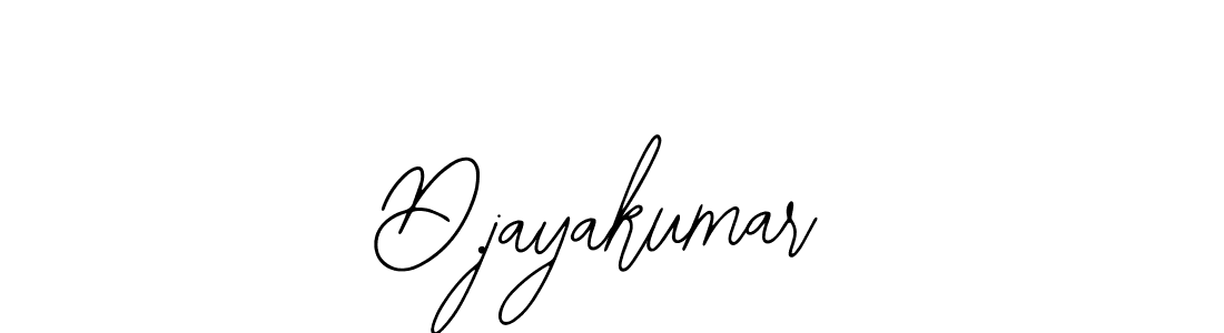 Create a beautiful signature design for name D.jayakumar. With this signature (Bearetta-2O07w) fonts, you can make a handwritten signature for free. D.jayakumar signature style 12 images and pictures png