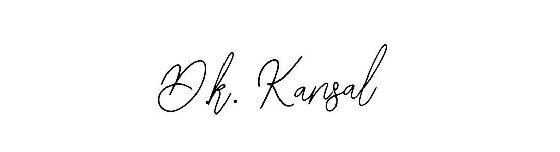 Make a beautiful signature design for name D.k. Kansal. With this signature (Bearetta-2O07w) style, you can create a handwritten signature for free. D.k. Kansal signature style 12 images and pictures png