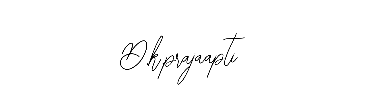 D.k.prajaapti stylish signature style. Best Handwritten Sign (Bearetta-2O07w) for my name. Handwritten Signature Collection Ideas for my name D.k.prajaapti. D.k.prajaapti signature style 12 images and pictures png