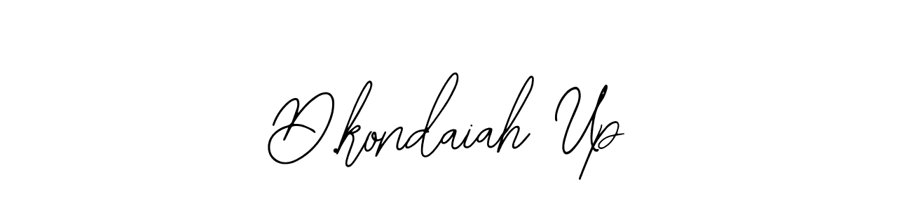 Create a beautiful signature design for name D.kondaiah Up. With this signature (Bearetta-2O07w) fonts, you can make a handwritten signature for free. D.kondaiah Up signature style 12 images and pictures png