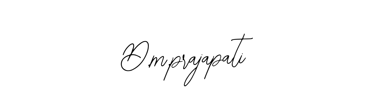 Also You can easily find your signature by using the search form. We will create D.m.prajapati name handwritten signature images for you free of cost using Bearetta-2O07w sign style. D.m.prajapati signature style 12 images and pictures png