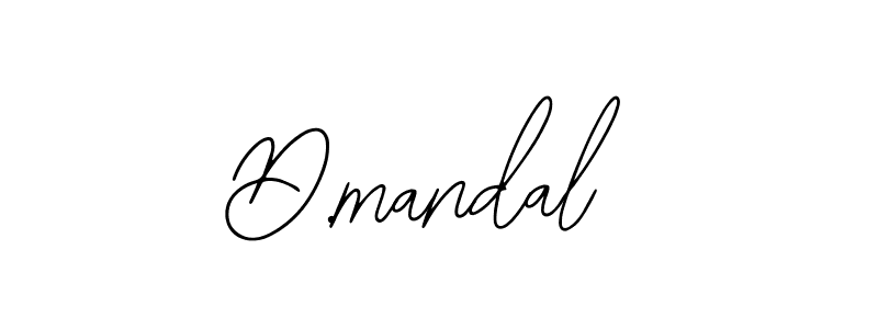 if you are searching for the best signature style for your name D.mandal. so please give up your signature search. here we have designed multiple signature styles  using Bearetta-2O07w. D.mandal signature style 12 images and pictures png