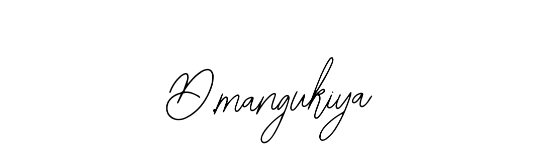 Design your own signature with our free online signature maker. With this signature software, you can create a handwritten (Bearetta-2O07w) signature for name D.mangukiya. D.mangukiya signature style 12 images and pictures png