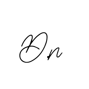 You should practise on your own different ways (Bearetta-2O07w) to write your name (D.n) in signature. don't let someone else do it for you. D.n signature style 12 images and pictures png