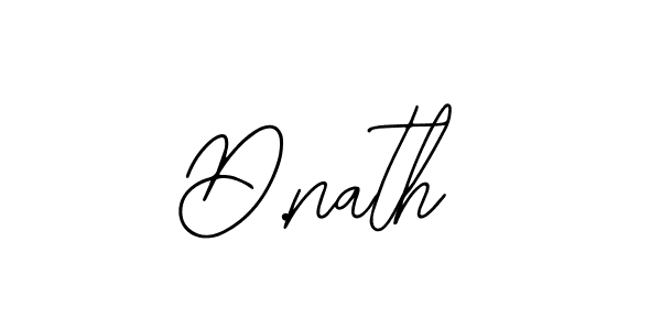 Make a beautiful signature design for name D.nath. With this signature (Bearetta-2O07w) style, you can create a handwritten signature for free. D.nath signature style 12 images and pictures png